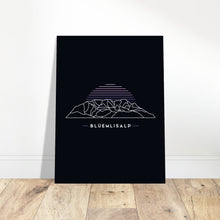 Charger l'image dans la galerie, Blüemlisalp - Premium Poster auf mattem Papier