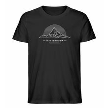 Laden Sie das Bild in den Galerie-Viewer, Matterhorn - Premium Berg Shirt Men (Black)