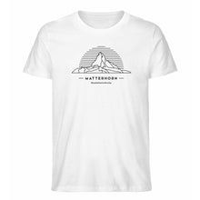 Laden Sie das Bild in den Galerie-Viewer, Matterhorn - Premium Berg Shirt Men (White)
