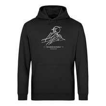 Laden Sie das Bild in den Galerie-Viewer, Schreckhorn - Premium Berg Hoodie (Black)