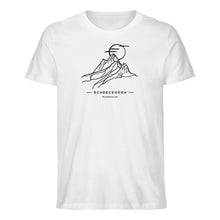 Laden Sie das Bild in den Galerie-Viewer, Schreckhorn - Premium Berg Shirt Men (White)