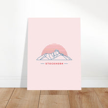 Charger l'image dans la galerie, Stockhorn Premium Poster auf mattem Papier