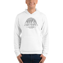 Laden Sie das Bild in den Galerie-Viewer, Lobhörner - Premium Berg Hoodie (White)