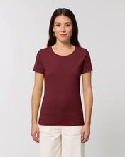 Laden Sie das Bild in den Galerie-Viewer, Churfirsten - Premium Berg Shirt Damen (Burgundy)
