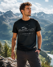 Charger l'image dans la galerie, Churfirsten - Premium Berg Shirt Men (black)
