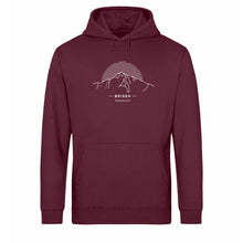 Laden Sie das Bild in den Galerie-Viewer, Brisen - Premium Berg Hoodie (Burgundy)
