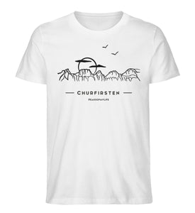 Churfirsten - Premium Berg Shirt Men (White)