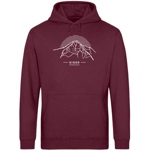 Eiger - Premium Berg Hoodie (Burgundy)
