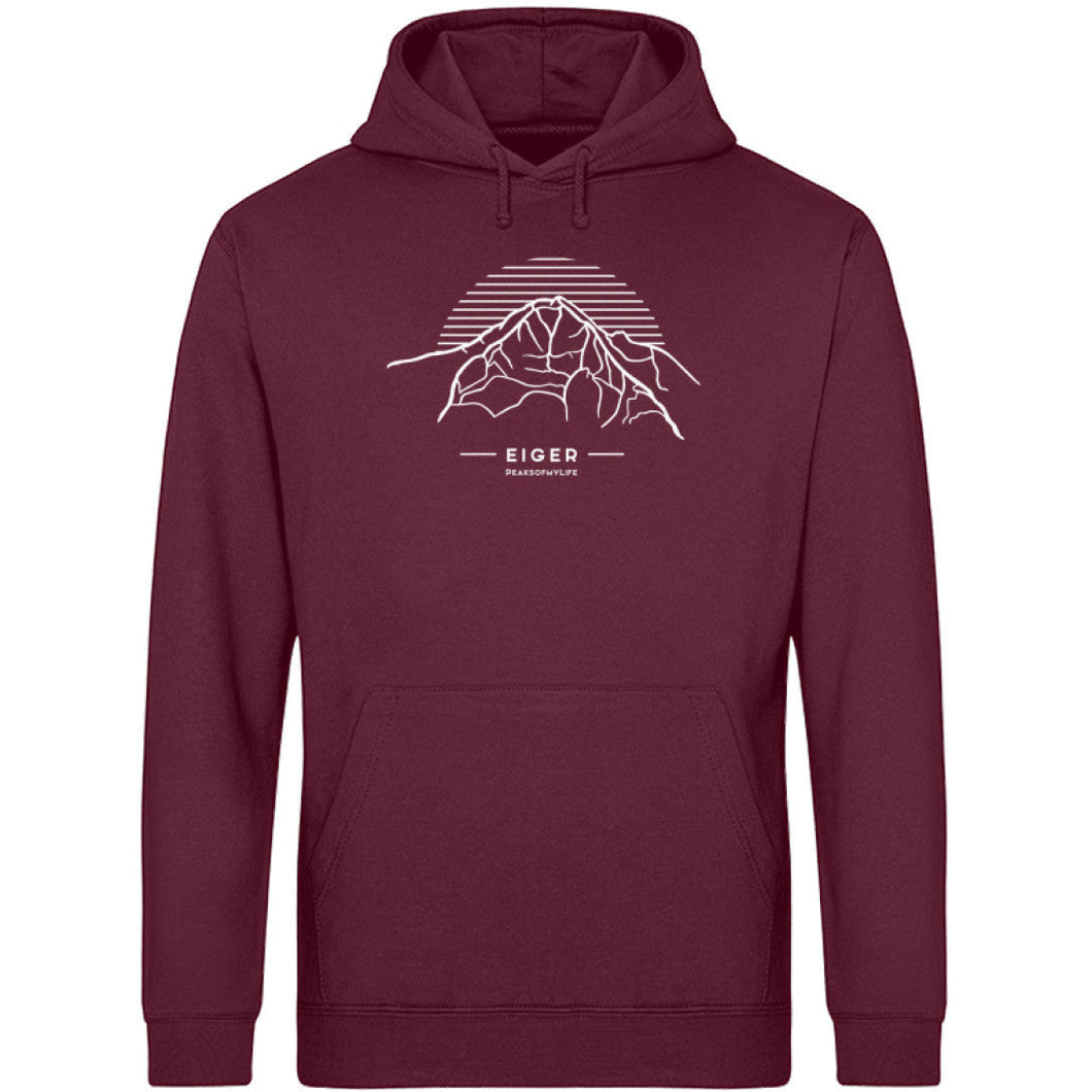 Eiger - Premium Berg Hoodie (Burgundy)