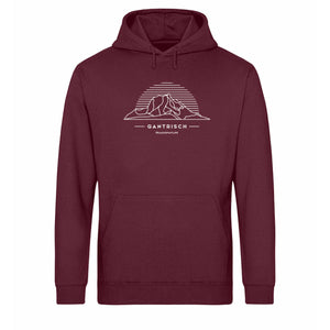 Gantrisch - Premium Berg Hoodie (Burgundy)