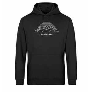 Gastlosen - Premium Berg Hoodie (Black)