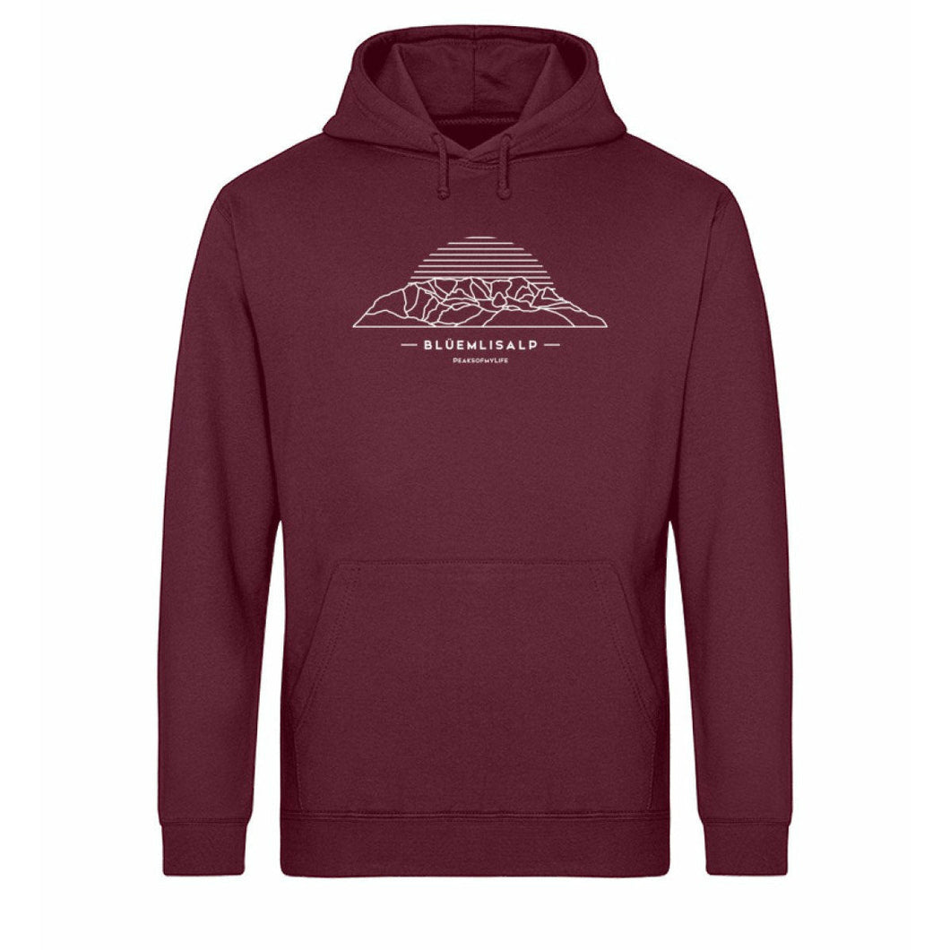 Gastlosen - Premium Berg Hoodie (Burgundy)