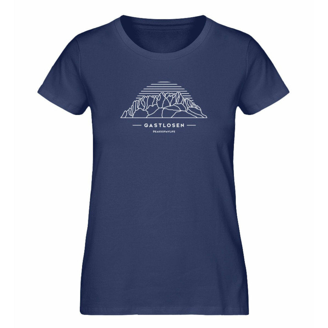 Gastlosen - Premium Berg Shirt Damen (Navy)