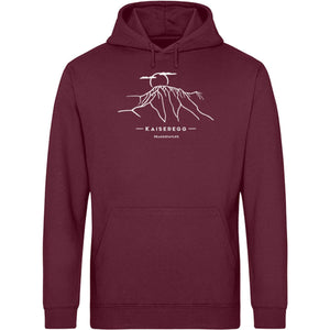 Kaiseregg - Premium Berg Hoodie (Burgundy)