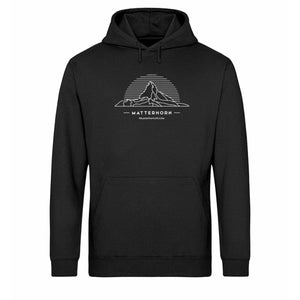 Matterhorn - Premium Berg Hoodie (Black)