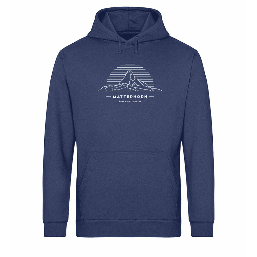 Matterhorn - Premium Berg Hoodie (Burgundy)