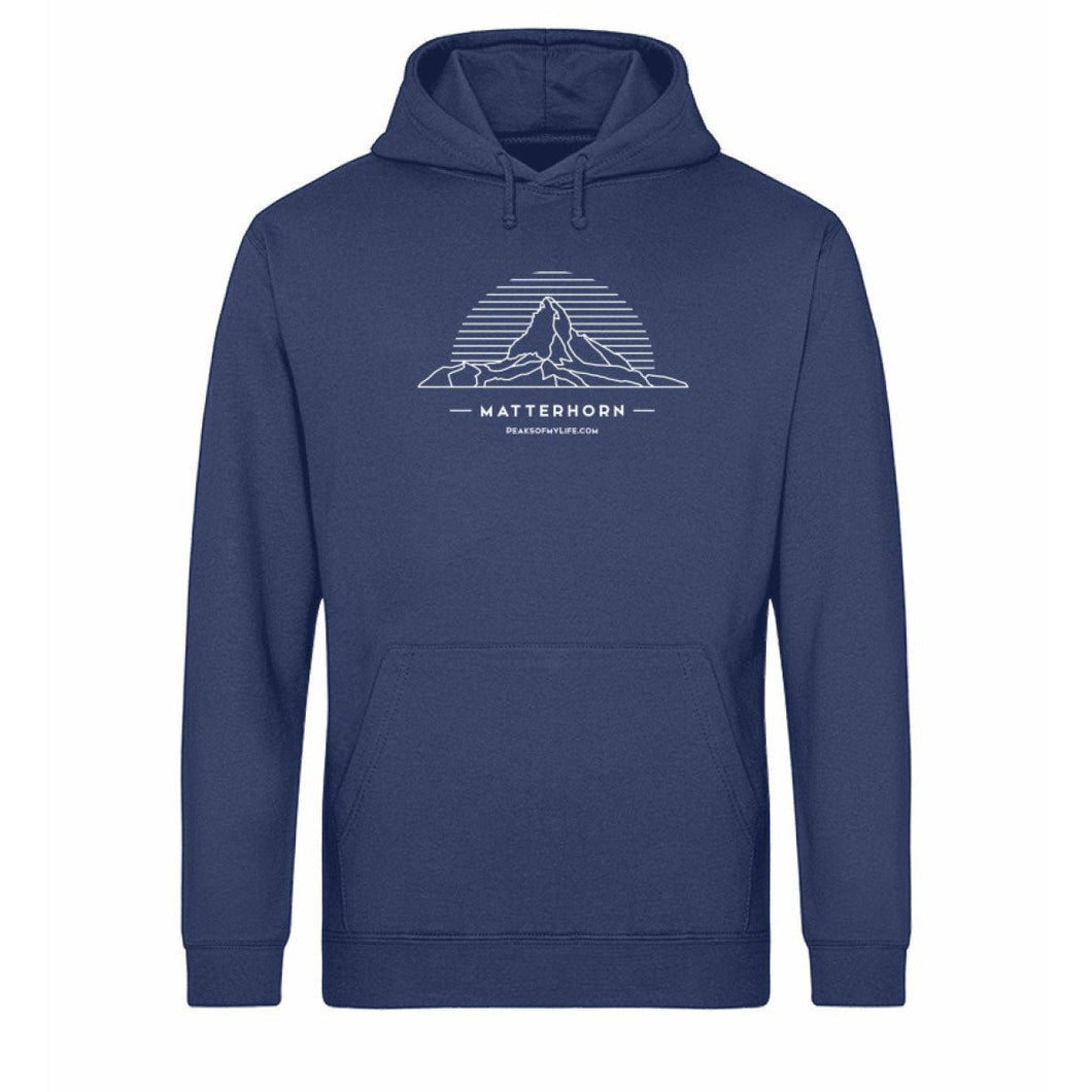 Matterhorn - Premium Berg Hoodie (Navy)