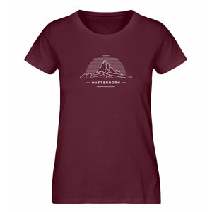 Matterhorn - Premium Berg Shirt Damen (Brugundy)