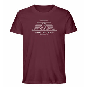 Matterhorn - Premium Berg Shirt Men (Burgundy)