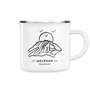 Moléson  - Berg-Tasse aus Emaille