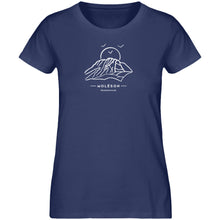 Laden Sie das Bild in den Galerie-Viewer, Moléson Premium Berg Shirt Damen (Navy)
