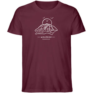 Moléson - Premium Berg Shirt Men (Burgundy)