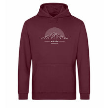 Laden Sie das Bild in den Galerie-Viewer, Niesen - Premium Berg Hoodie (Burgundy)
