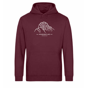 Nüneneflue - Premium Berg Hoodie (Burgundy)