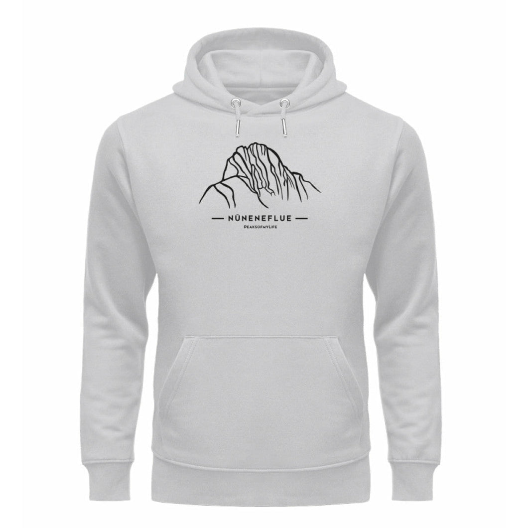 Nüneneflue - Premium Berg Hoodie (White)
