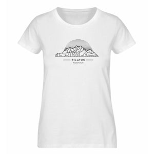Pilatus - Premium Berg Shirt Damen (White)