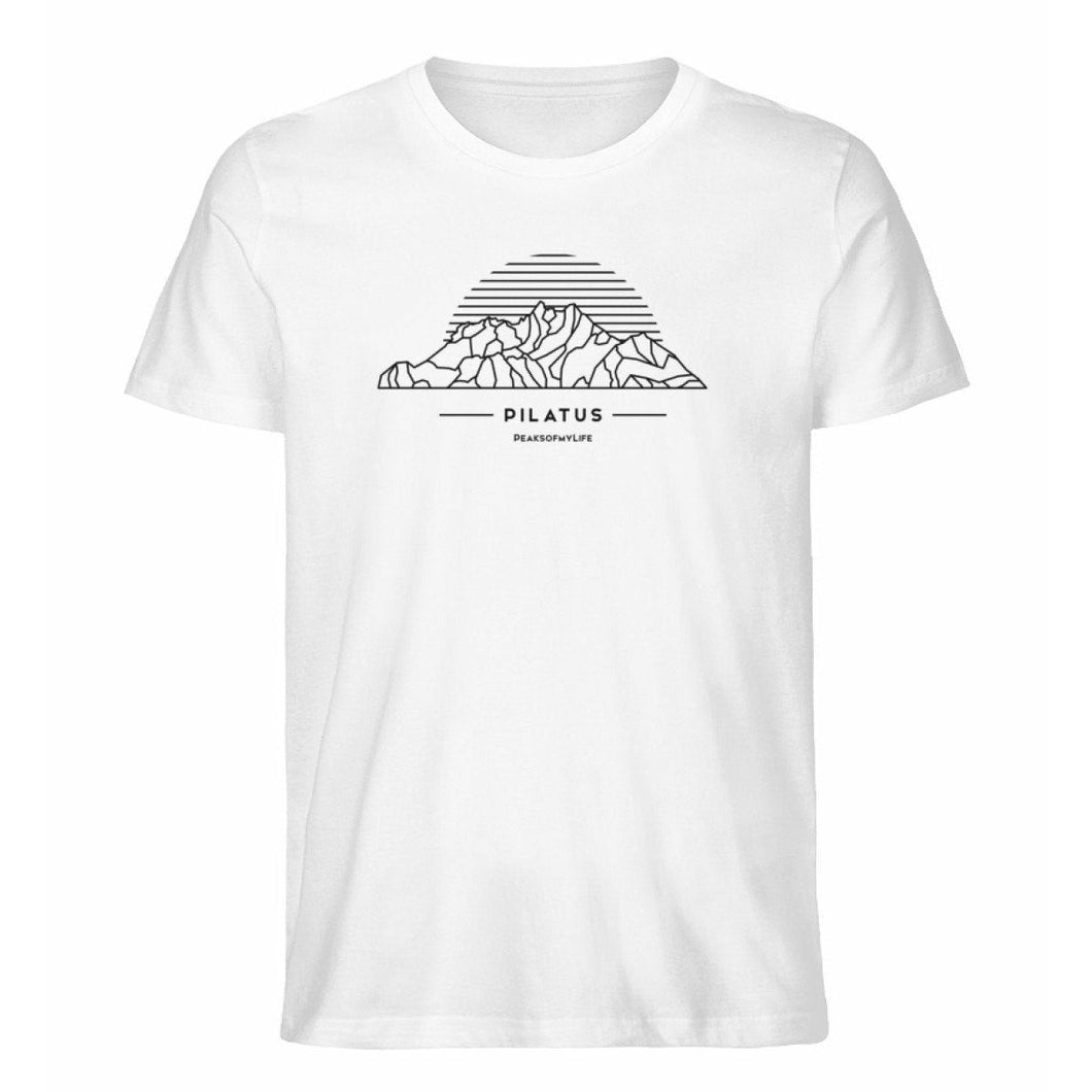 Pilatus - Premium Berg Shirt Men (White)