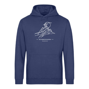 Schreckhorn - Premium Berg Hoodie (Navy)