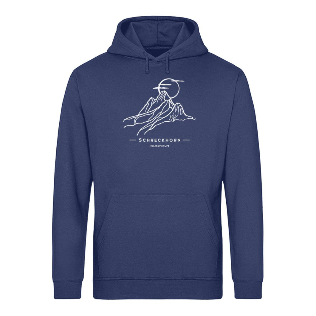 Schreckhorn - Premium Berg Hoodie (Navy)