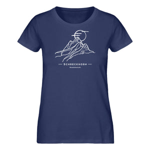 Schreckhorn - Premium Berg Shirt Damen (Navy)