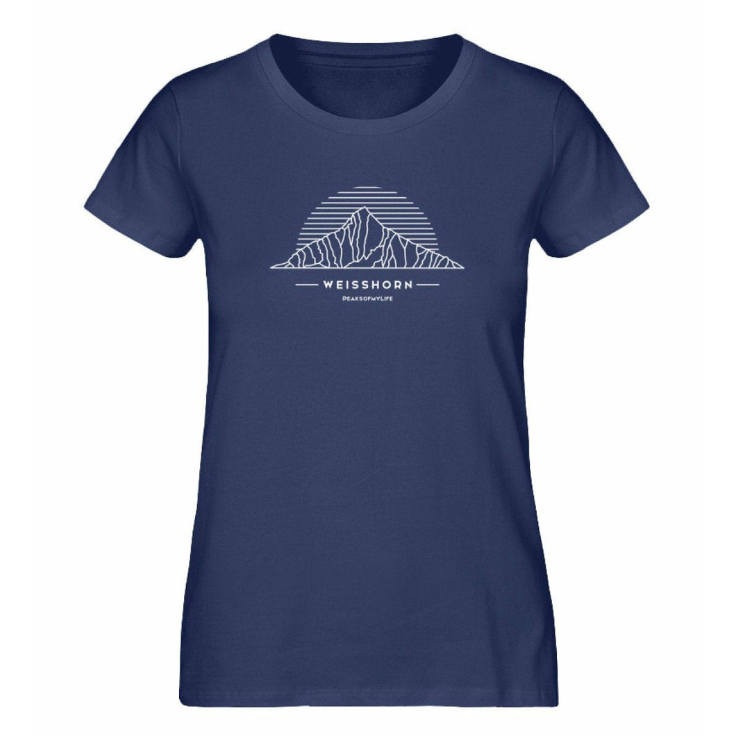 Weisshorn - Premium Berg Shirt Damen (Navy)