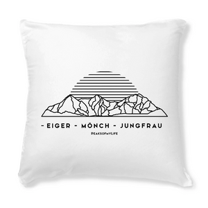 Eiger Mönch und Jungfrau - Kissen