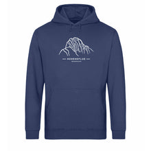 Laden Sie das Bild in den Galerie-Viewer, Nüneneflue - Premium Berg Hoodie (Navy)
