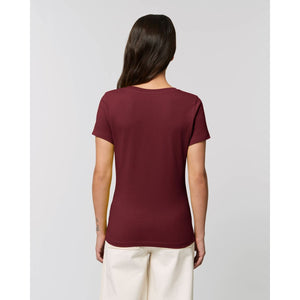 Schreckhorn - Premium Berg Shirt Damen (Burgundy)